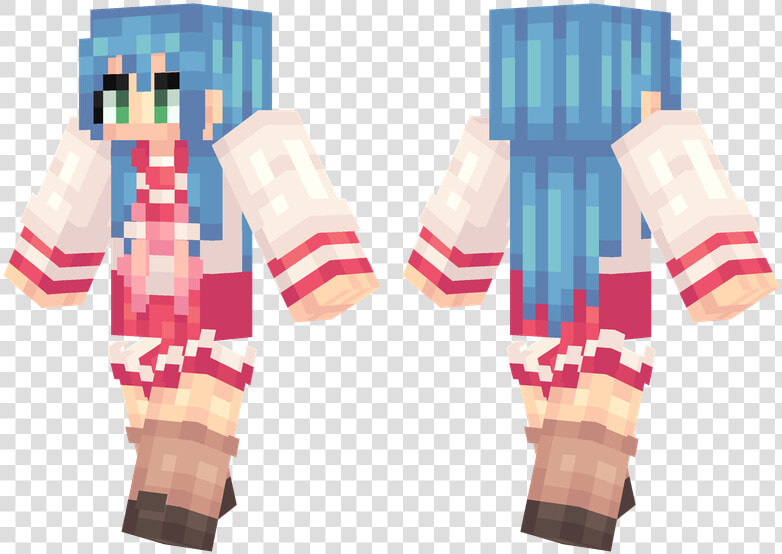 Konata Minecraft Skin  HD Png DownloadTransparent PNG