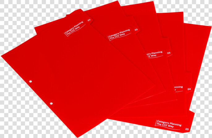 Picture Of Custom Printed Polypropylene Tabbed Dividers  HD Png DownloadTransparent PNG