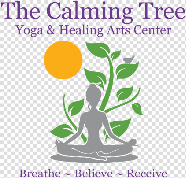 The Calming Tree Logo   Tree Yoga Logo  HD Png DownloadTransparent PNG