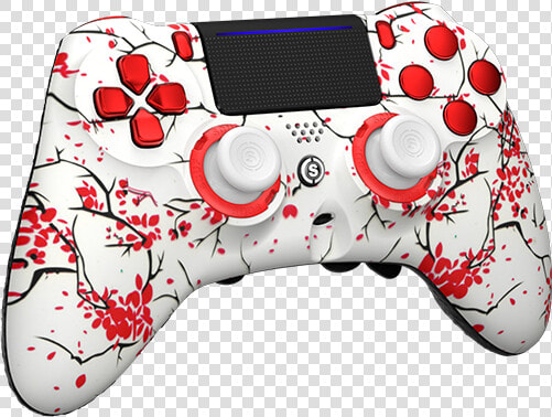 Cherry Blossom Scuf Controller  HD Png DownloadTransparent PNG