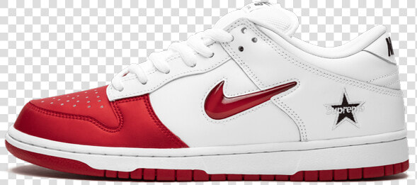 Nike Supreme Sb Dunk Low  HD Png DownloadTransparent PNG