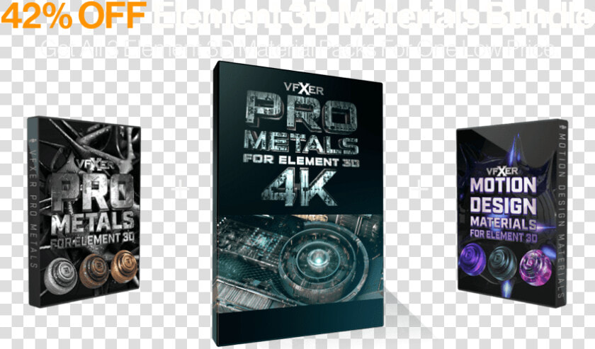 Vfxer Element 3d Materials Bundle Banner 960pxv2   Flyer  HD Png DownloadTransparent PNG