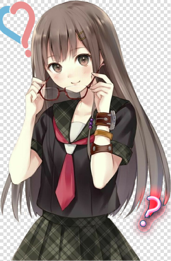  pregunta   Anime Wolf School Girl  HD Png DownloadTransparent PNG