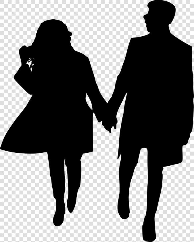 Clipart Of Couples Silhouette  HD Png DownloadTransparent PNG