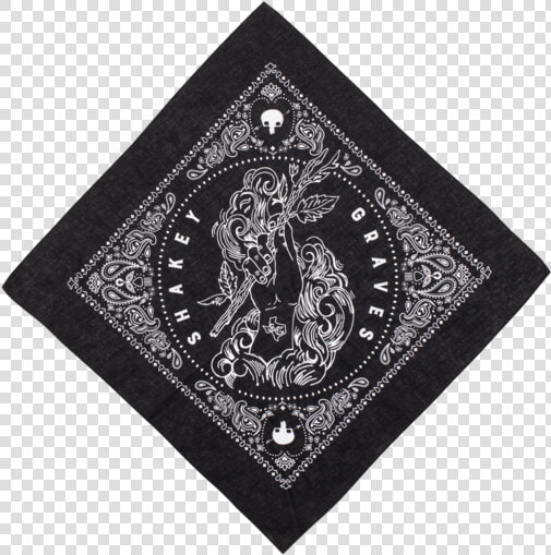 Shakey Graves Ace Of Wands Bandana   Mafia Bandana  HD Png DownloadTransparent PNG