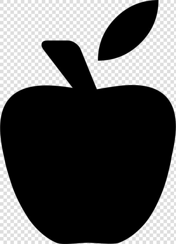 Apple Png Black Vector Clipart   Png Download   Black Vector Apple Icon Png  Transparent PngTransparent PNG