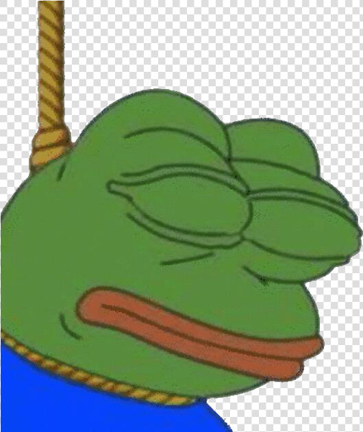 Pepe Hanging Himself Gif Clipart   Png Download   Пепе Повесился  Transparent PngTransparent PNG