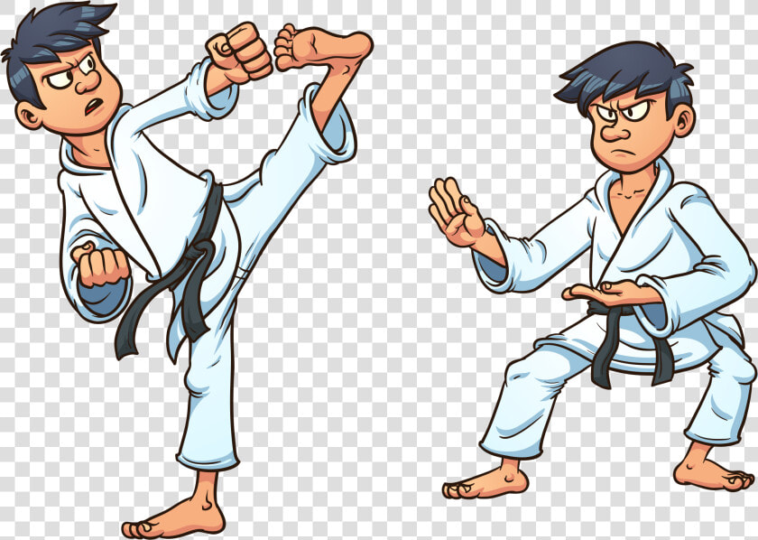 Clip Art Free Karate Images   Karate Movements  HD Png DownloadTransparent PNG