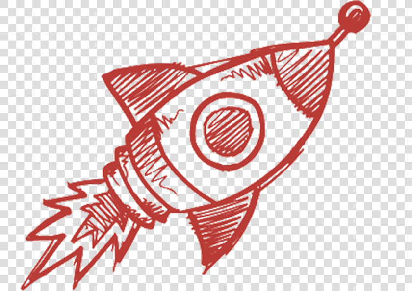 Pink Drawing Pencil   Rocket Drawing Transparent Free  HD Png DownloadTransparent PNG