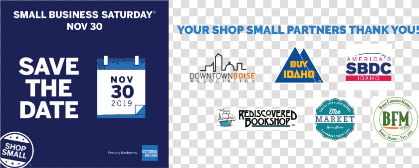 Small Business Saturday Boise 2019  HD Png DownloadTransparent PNG