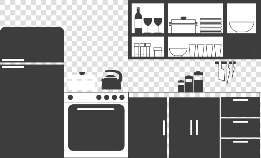 And White interior   Modular Furniture Icons Png  Transparent PngTransparent PNG