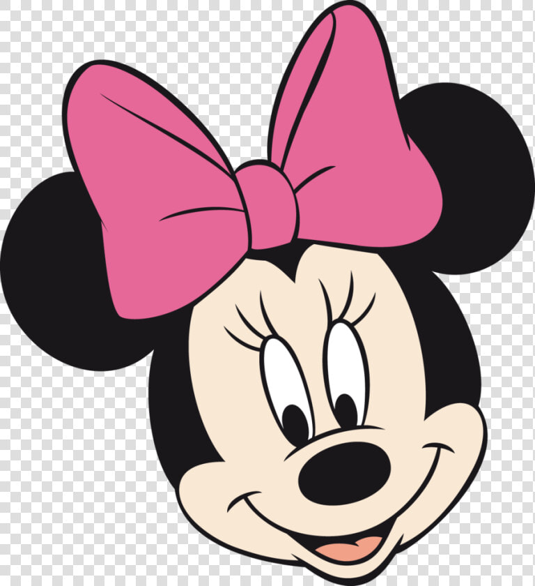 Minnie Vector Mickey Mouse   Pink Minnie Mouse Face  HD Png DownloadTransparent PNG