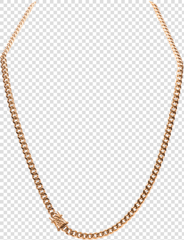 Gold Cuban Necklace Png  Transparent PngTransparent PNG