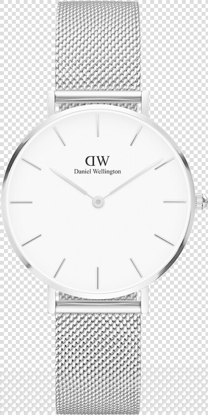 Dw Watch Classic Petite Sterling Silver White   Daniel Wellington Petite Sterling  HD Png DownloadTransparent PNG