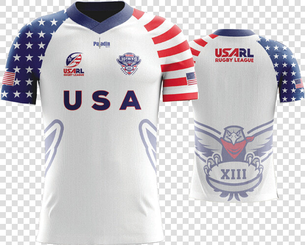 Usa Hawks Supporters Jersey   Usa Rugby Union Shirt 2017  HD Png DownloadTransparent PNG