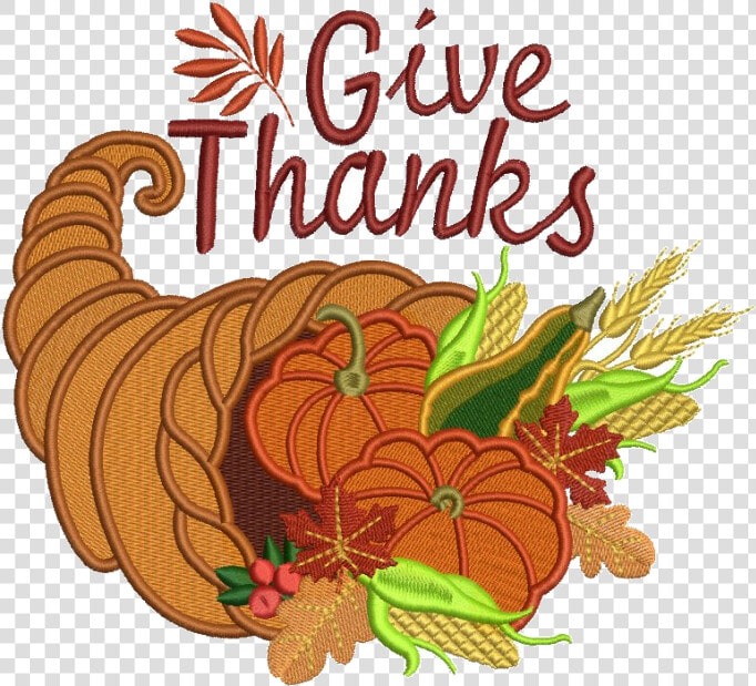 Cornucopia X Give Thanks Thanksgiving Filled Machine   Thanksgiving  HD Png DownloadTransparent PNG