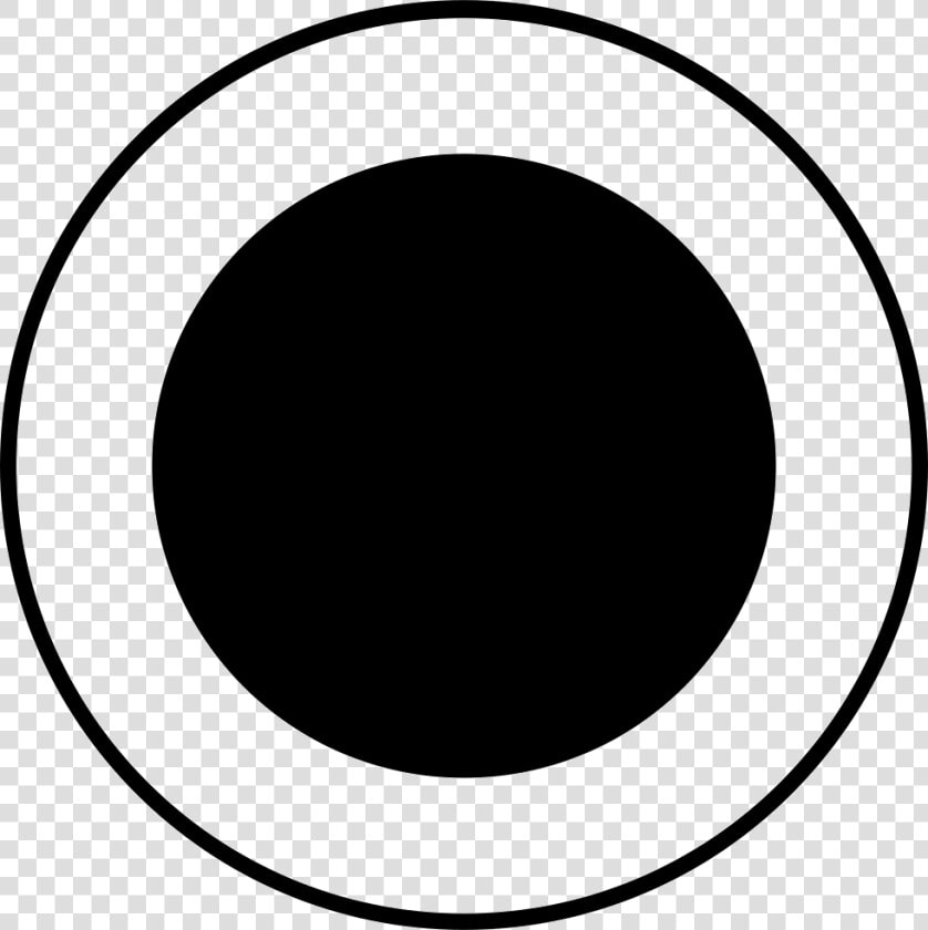 After The Circle Is Selected   Black Plate Clipart  HD Png DownloadTransparent PNG