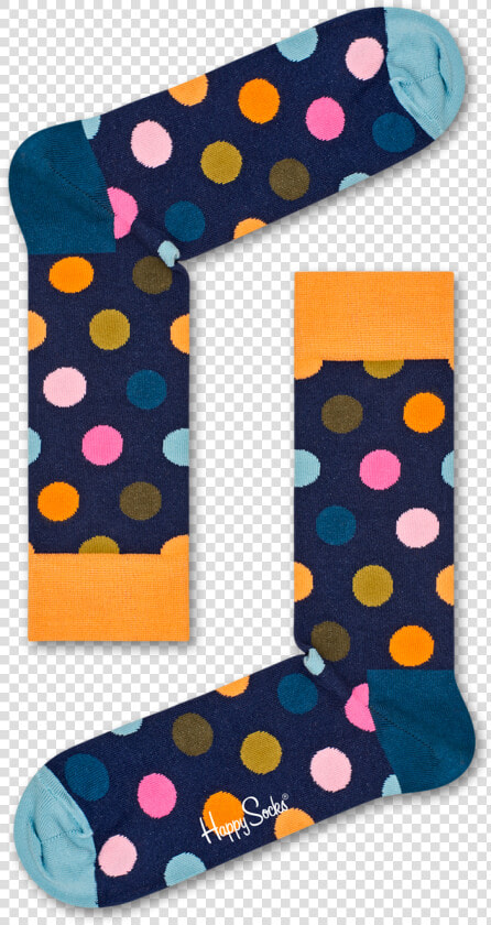 Happy Socks Big Dot Socks   Happy Socks Bdo01 6001  HD Png DownloadTransparent PNG