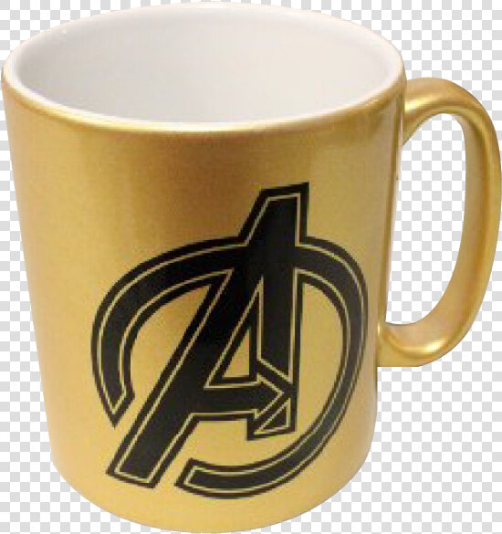 Impresión Digital En Taza De Vengadores   Tazas Doradas Sublimadas  HD Png DownloadTransparent PNG
