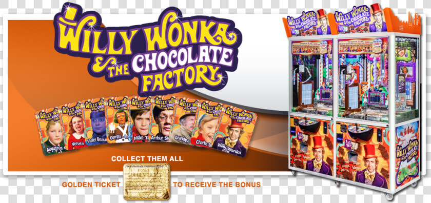 Willy Wonka Arcade Game  HD Png DownloadTransparent PNG