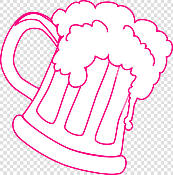 Transparent Beer Mug Clipart   Outline Beer Mug Clip Art  HD Png DownloadTransparent PNG