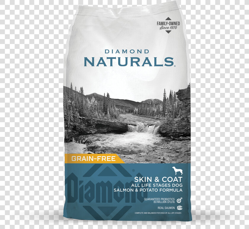 Skin And Coat Front Of Bag   Diamond Naturals Puppy Food  HD Png DownloadTransparent PNG