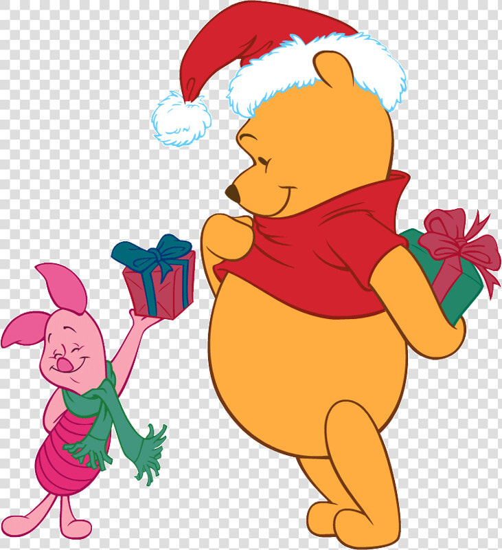 Collection Of Disney Pooh Christmas Clipart High Quality   Winnie The Pooh Natale  HD Png DownloadTransparent PNG