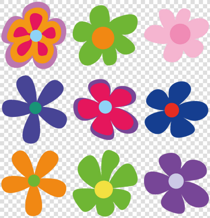 Stickers Fleurs Hippies  HD Png DownloadTransparent PNG