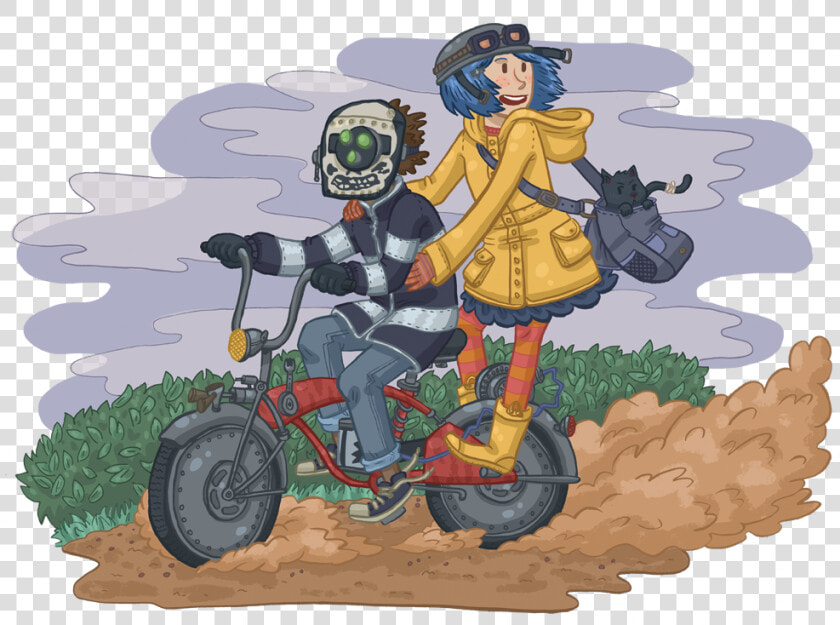 Coraline Wybie Bike  HD Png DownloadTransparent PNG