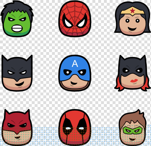 Superhero Vector Head   Superhero Icons  HD Png DownloadTransparent PNG