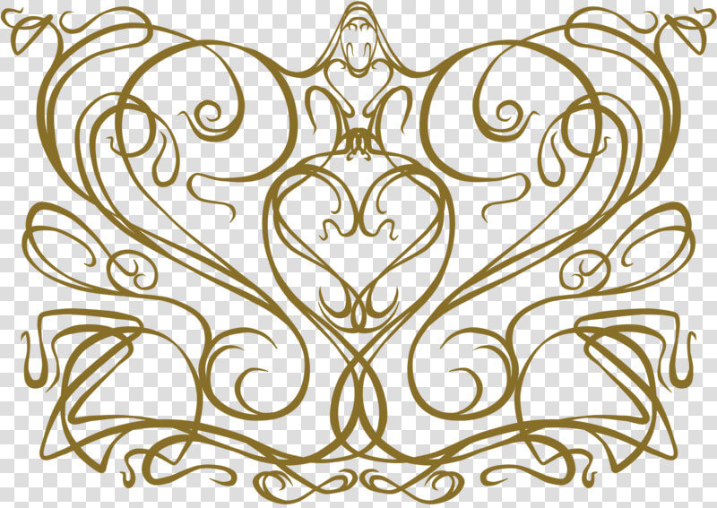 Transparent Huge Freebie   Art Nouveau Style Pattern  HD Png DownloadTransparent PNG