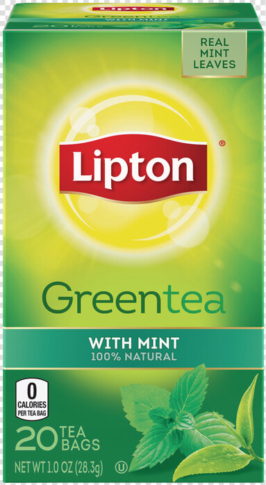 Green Tea Mandarin Orange Lipton Tea Bag   Lipton Green Tea With Mint  HD Png DownloadTransparent PNG