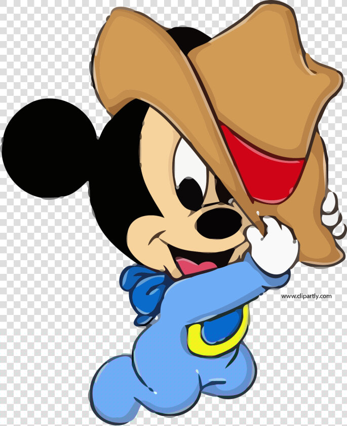 Mickey Mouse Hat Png   Baby Mickey Mouse Cowboy  Transparent PngTransparent PNG