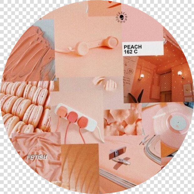  peach  peachy  background  tumblr  aesthetic  circle   Txt Beomgyu  HD Png DownloadTransparent PNG