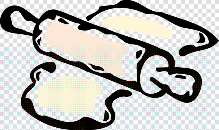 Vector Illustration Of Kitchen Baking Rolling Pin Shapes  HD Png DownloadTransparent PNG