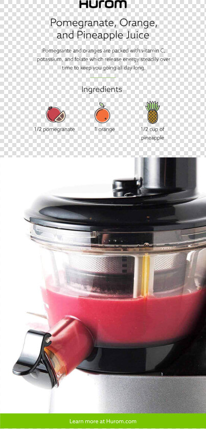 Pomegranate  Orange  And Pineapple Juice   Juicer  HD Png DownloadTransparent PNG
