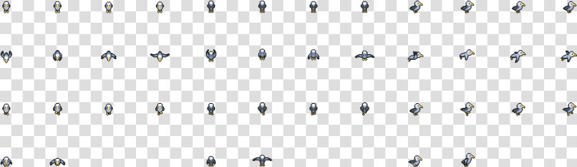 Seagull Sprite Tile Sheet  HD Png DownloadTransparent PNG