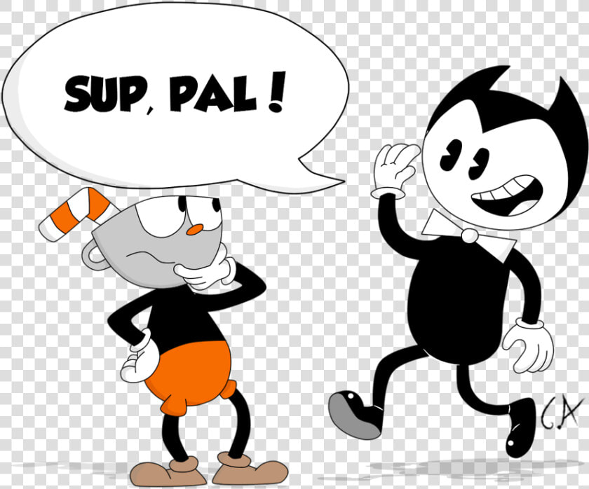 Cuphead Meet Another Classic Being Who Tries To Try  HD Png DownloadTransparent PNG