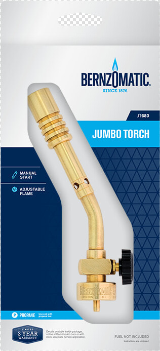 Bernzomatic Jt680 Torch 02   Bernzomatic Torch  HD Png DownloadTransparent PNG