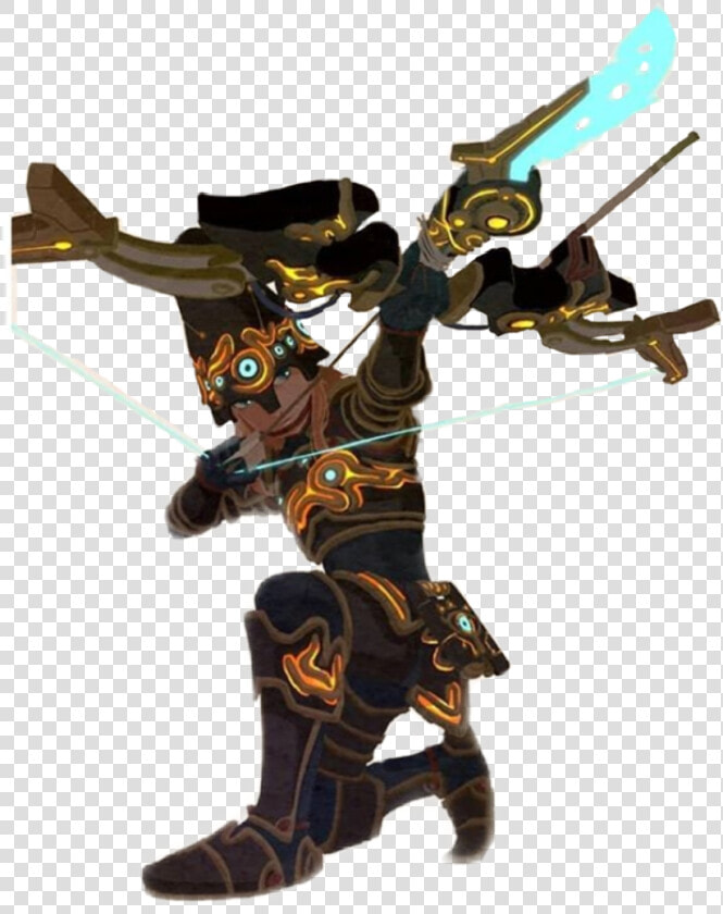  thelegendofzelda  tloz  loz  link  zelda  botw  breathofthewild   Figurine  HD Png DownloadTransparent PNG