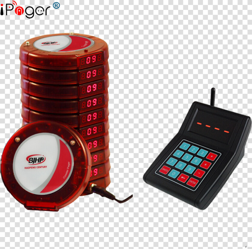 Hot Selling Wireless Restaurant Coaster Pager  Queue   Calling System For Restaurant  HD Png DownloadTransparent PNG