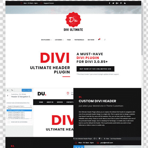 Divi Ultimate Header   Online Advertising  HD Png DownloadTransparent PNG
