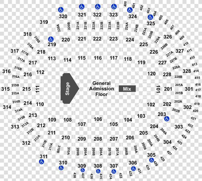 Section 322 Canadian Tire Centre Seating  HD Png DownloadTransparent PNG