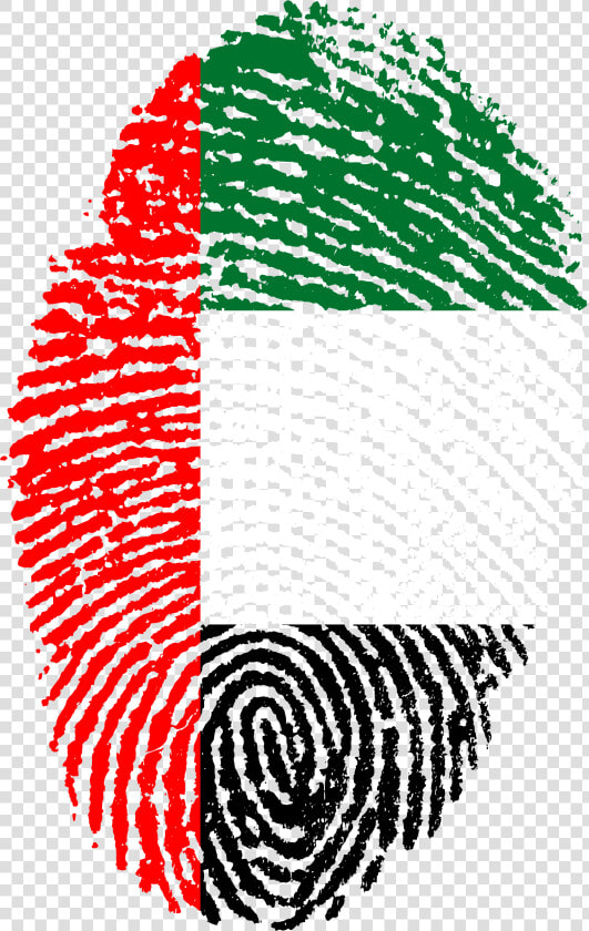 United Arab Emirates Flag   Uae Flag Fingerprint  HD Png DownloadTransparent PNG