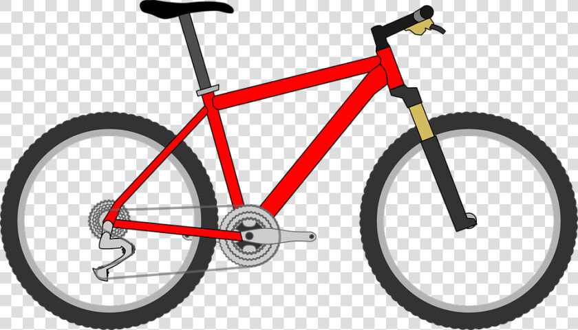 Bicycle  Red  Bike  Cycle  Cycling  Sport  Ride  Biking   Kid Bike  HD Png DownloadTransparent PNG