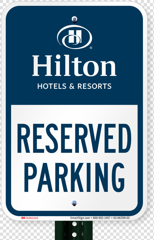 Transparent Hilton Hotel Logo Png   Hotel Parking Hilton Signage  Png DownloadTransparent PNG