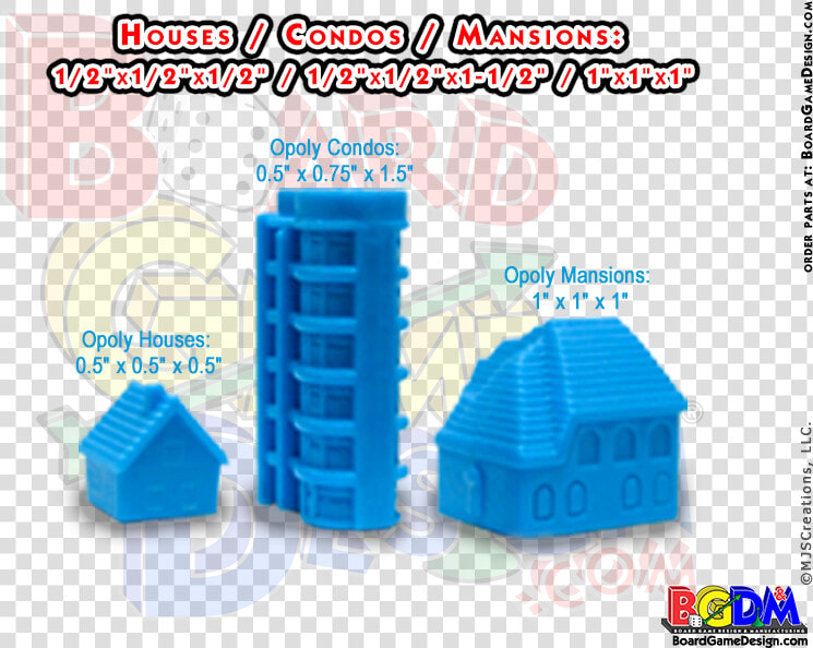 Monopoly Houses  Monopoly Condos  Monopoly Mansions    Bowling Pin Pawns  HD Png DownloadTransparent PNG