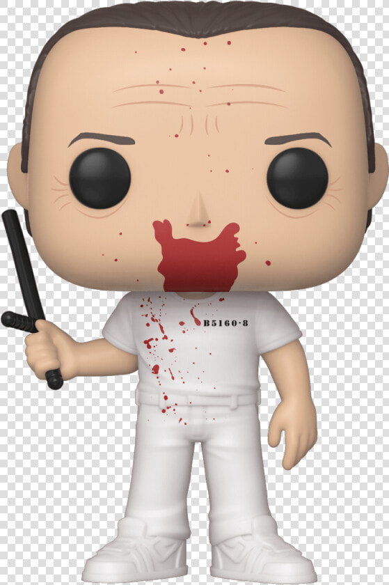 Silence Of The Lambs Bloody Hannibal Pop Vinyl Figure   Funko Hannibal Lecter Bloody  HD Png DownloadTransparent PNG