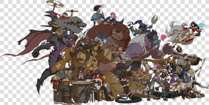 Download League Of Legends Characters Png Clipart For   League Of Legends Art  Transparent PngTransparent PNG