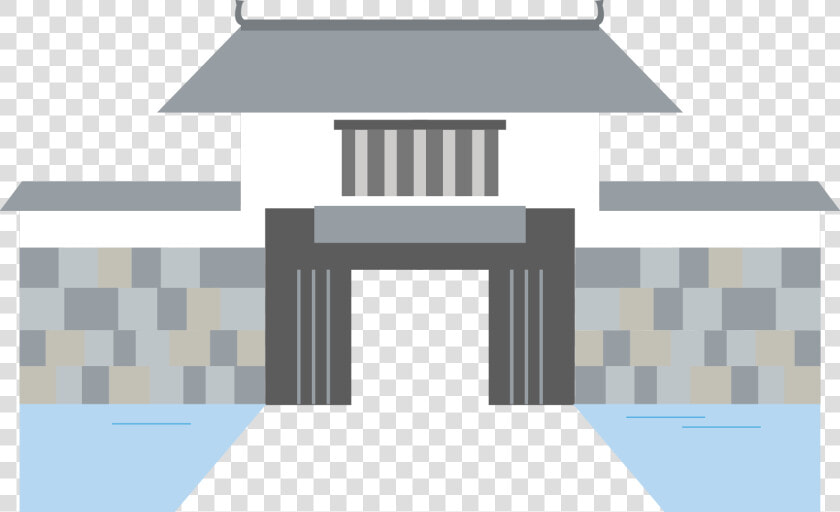 Castle Tower Vector   Vector Building Flat Design Gray Png Transparent  Png DownloadTransparent PNG
